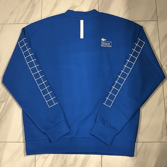 Men’s Lacoste Loose Fit Pullover Sweatshirt - Picture 5 of 5